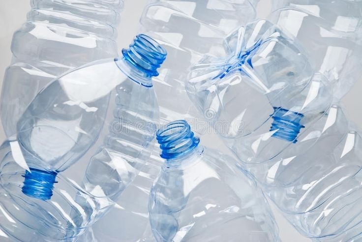 cacahan botol plastik bersih