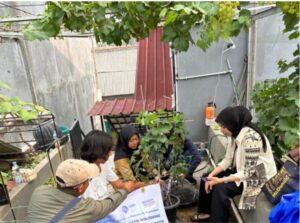 Penerapan Cocomesh di Green Campus