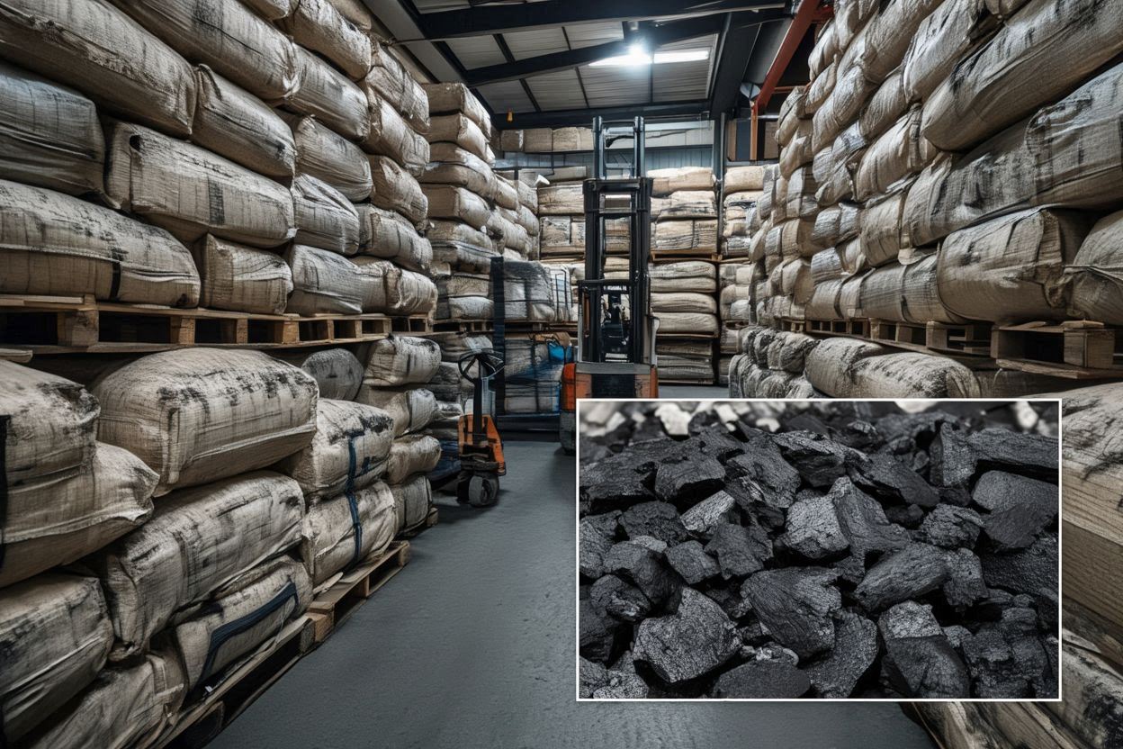 coconut shell charcoal bulk supply
