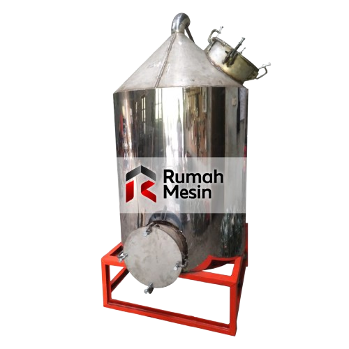 cara kerja alat destilasi minyak